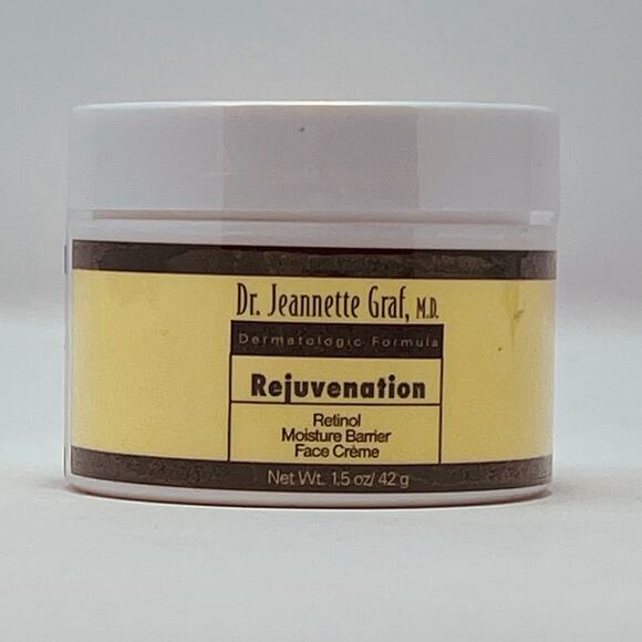 Dr Jeannette Graf Rejuvenation Retinol Moisture Barrier Face Creme 1.5oz NEW - Picture 2 of 2